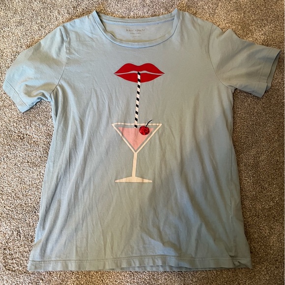 Tops - Kate Spade martini baby tee small